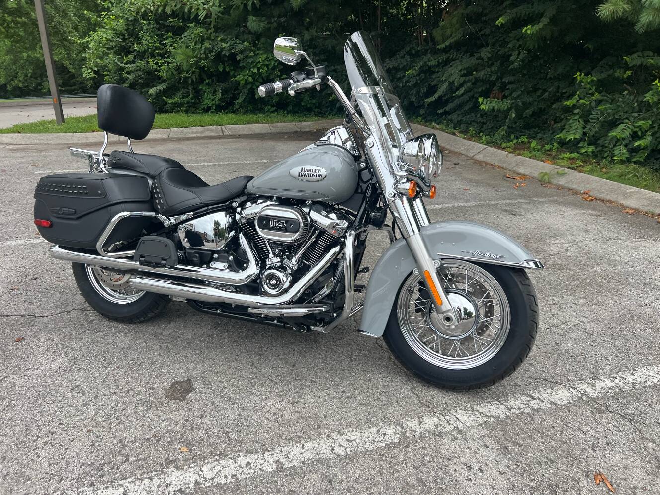 A photo of this 2024 Harley-Davidson Heritage Classic 114