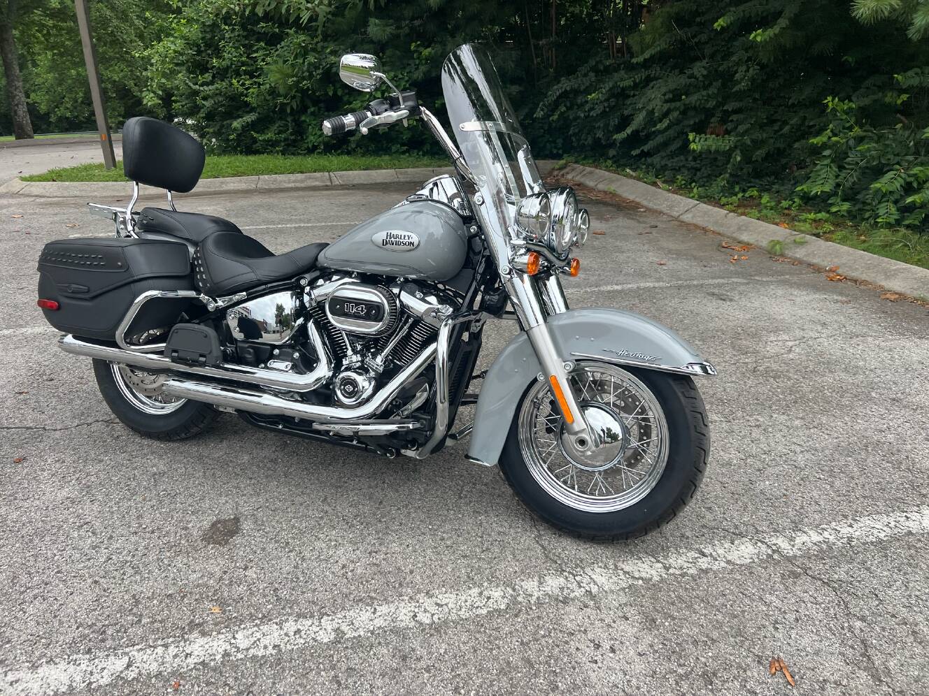 A photo of this 2024 Harley-Davidson Heritage Classic 114