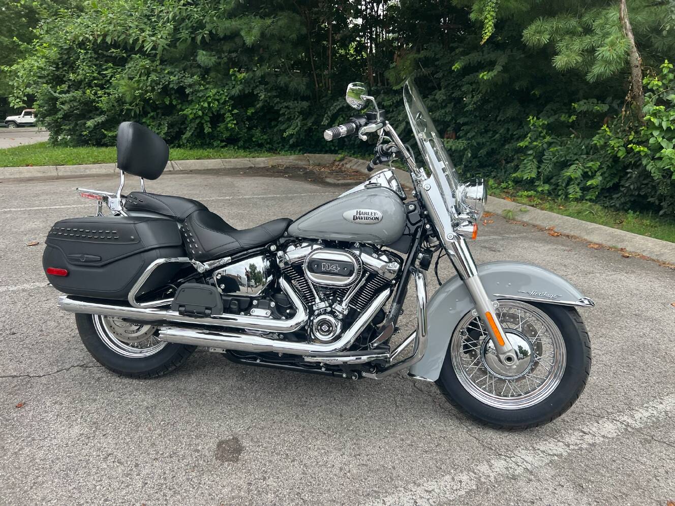 A photo of this 2024 Harley-Davidson Heritage Classic 114