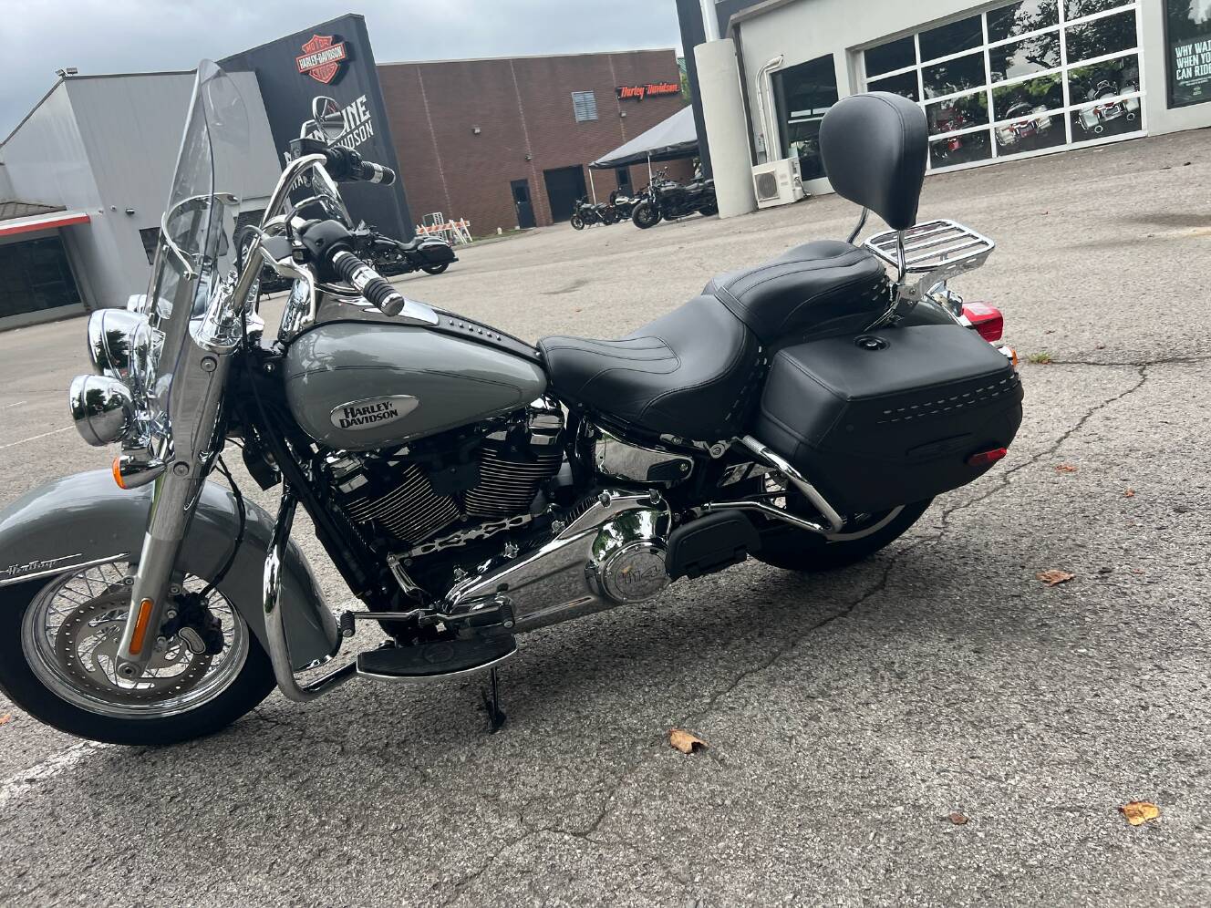 A photo of this 2024 Harley-Davidson Heritage Classic 114