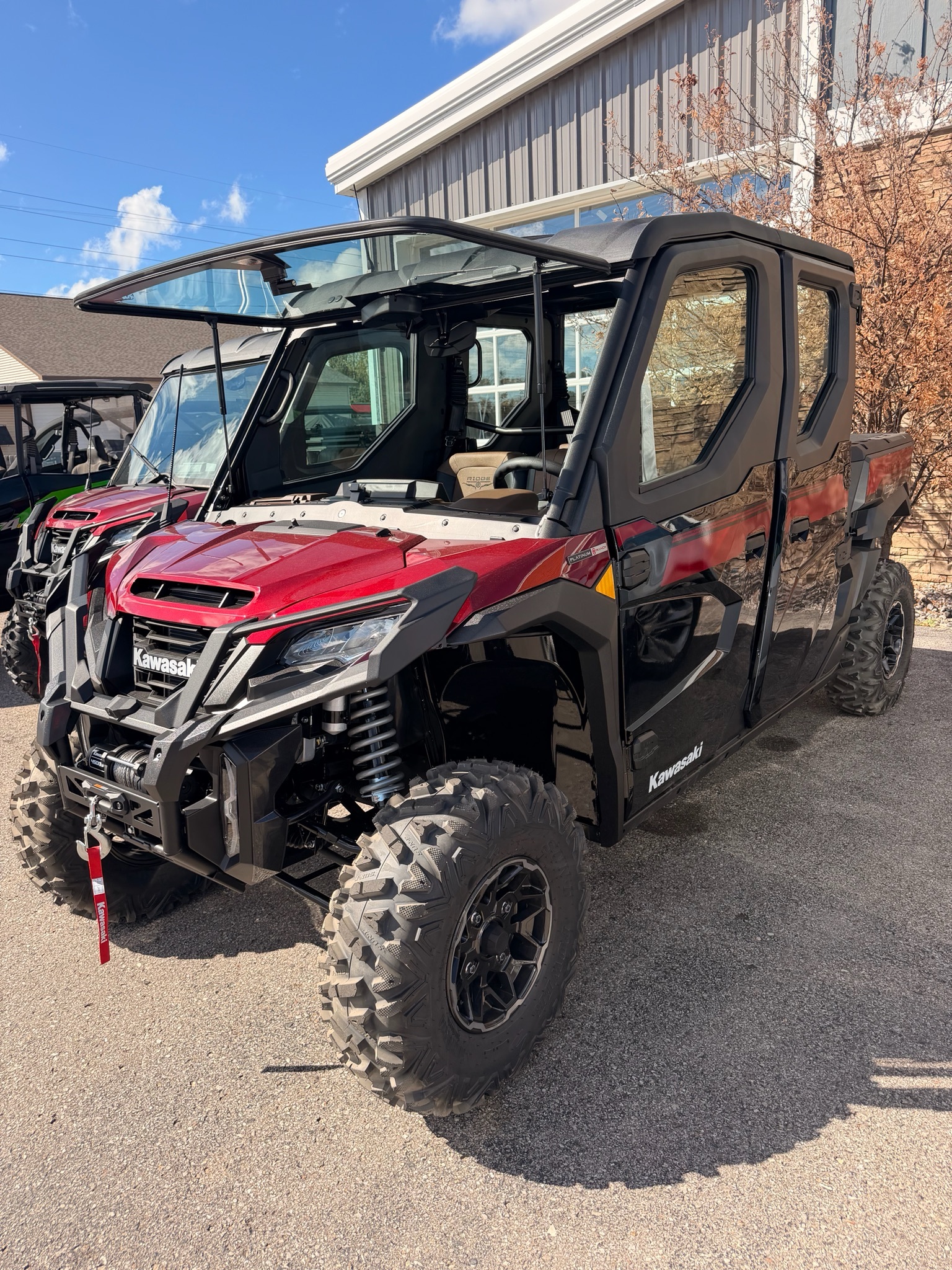 2027 Kawasaki RIDGE® CREW Platinum Ranch HVAC in gaylord MI