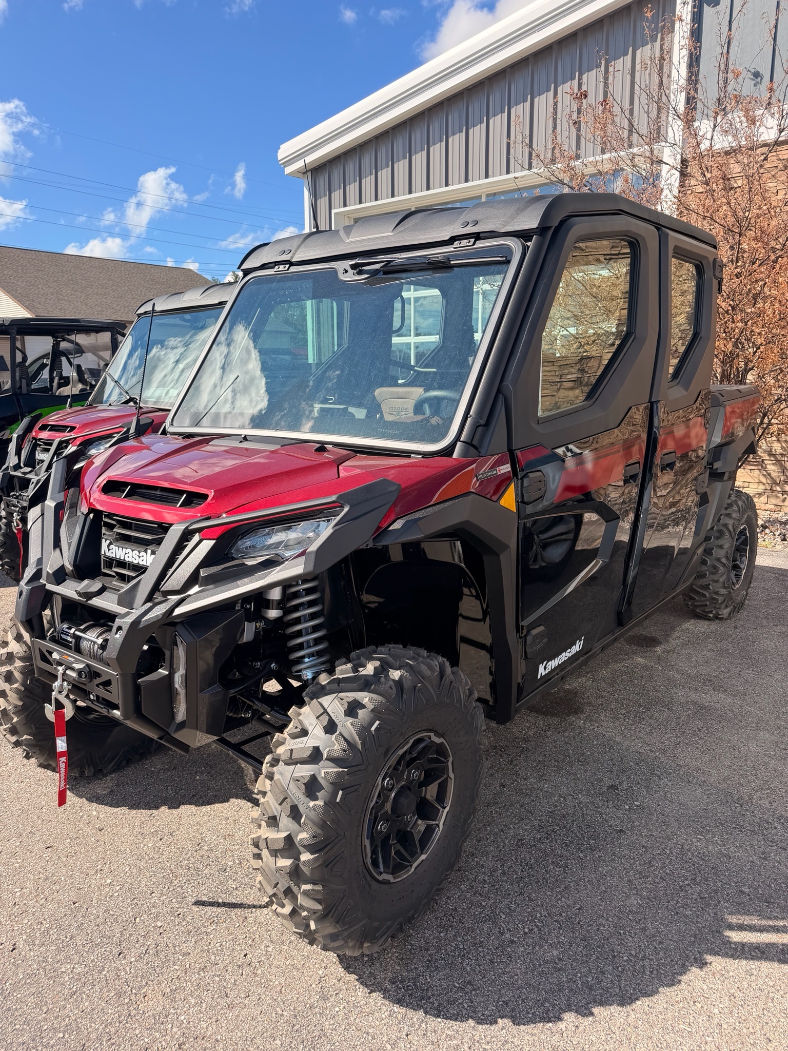 2027 Kawasaki RIDGE® CREW Platinum Ranch HVAC in gaylord MI