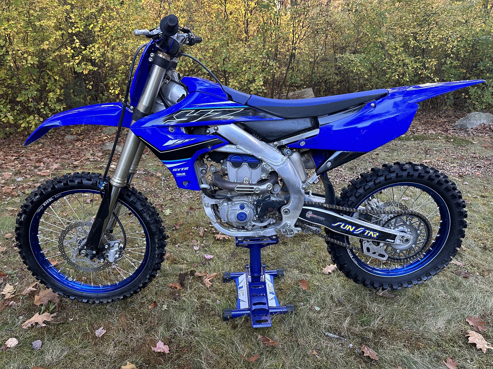 2021 Yamaha YZ 250F Dirt Bike motorcycle