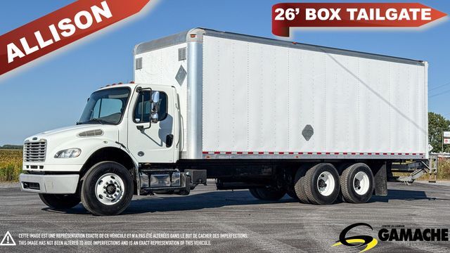 2018 FREIGHTLINER M2 106 TRUCK DRY BOX VAN WITH TAILGATE in Champlain, NY