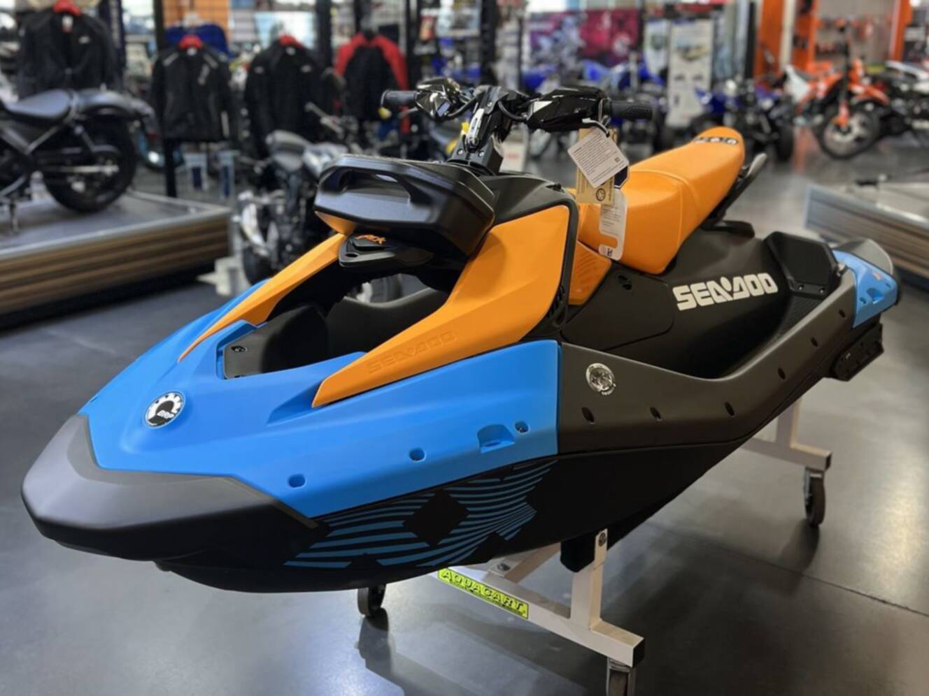 A photo of this 2026 Sea-Doo Spark Trixx for 3 Rotax 900 ACE - 90 iBR and Au