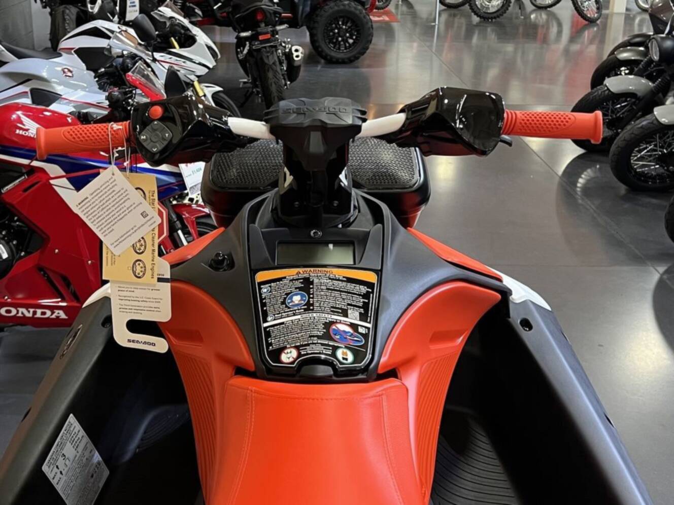 A photo of this 2026 Sea-Doo Spark Trixx for 3 Rotax 900 ACE - 90 iBR and Au