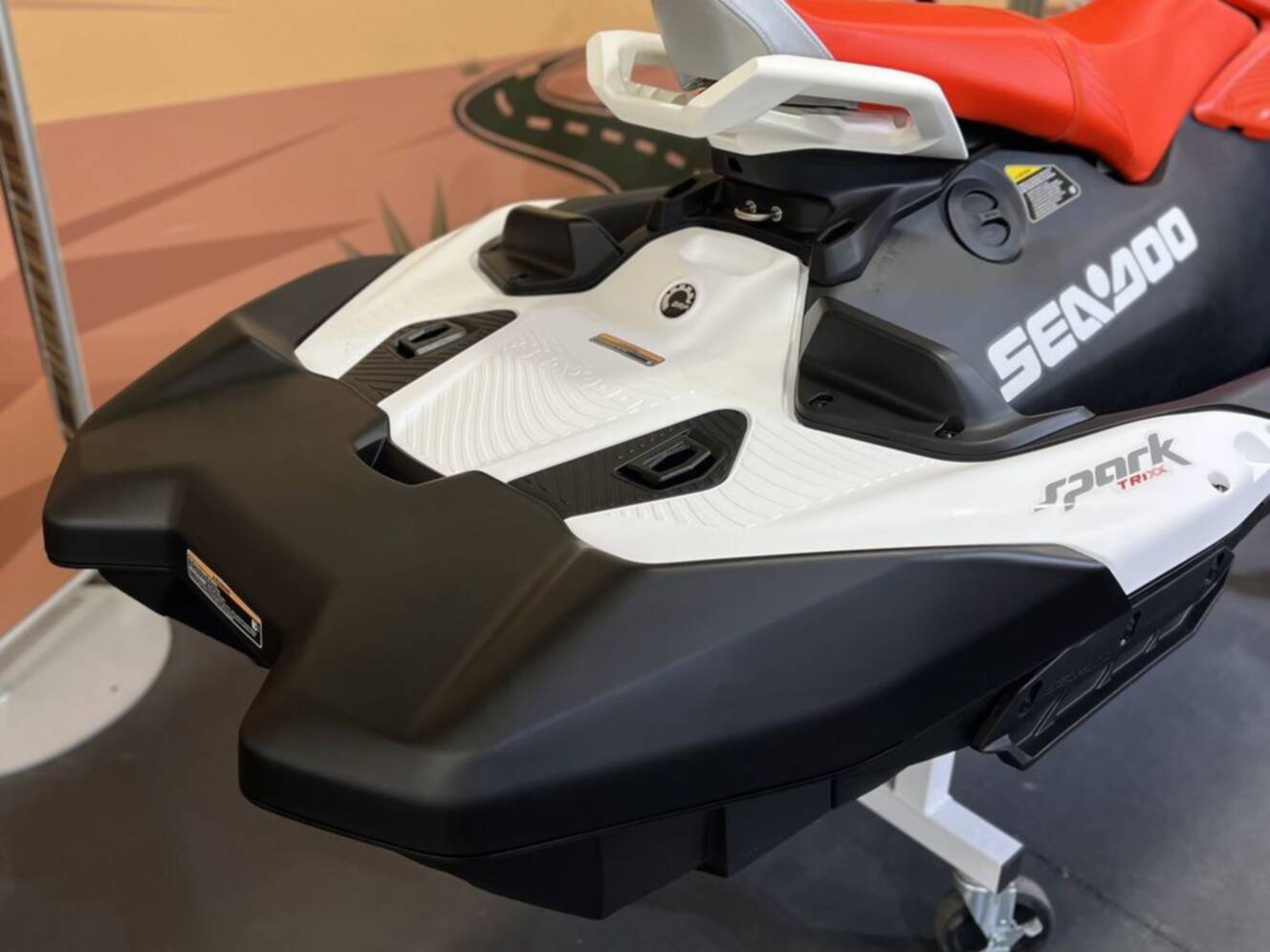 A photo of this 2026 Sea-Doo Spark Trixx for 3 Rotax 900 ACE - 90 iBR and Au