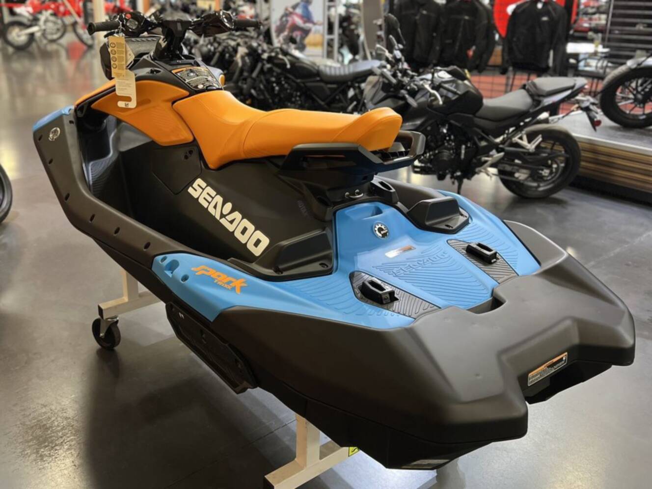 A photo of this 2026 Sea-Doo Spark Trixx for 3 Rotax 900 ACE - 90 iBR and Au