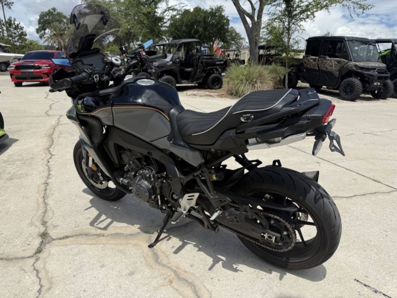 A photo of this 2024 Yamaha Tracer 9 GT