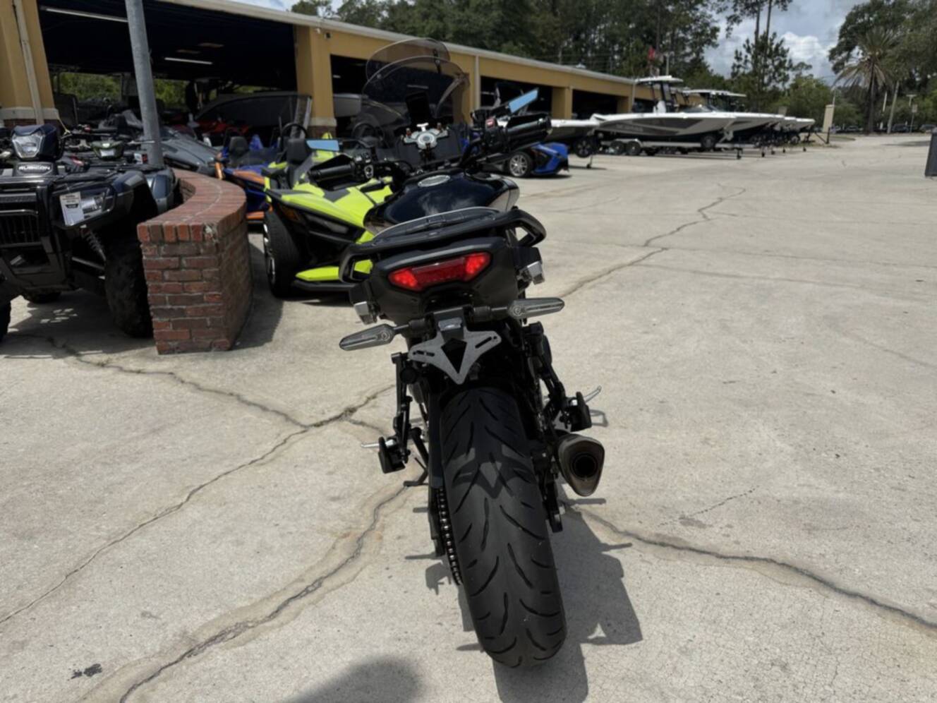 A photo of this 2024 Yamaha Tracer 9 GT