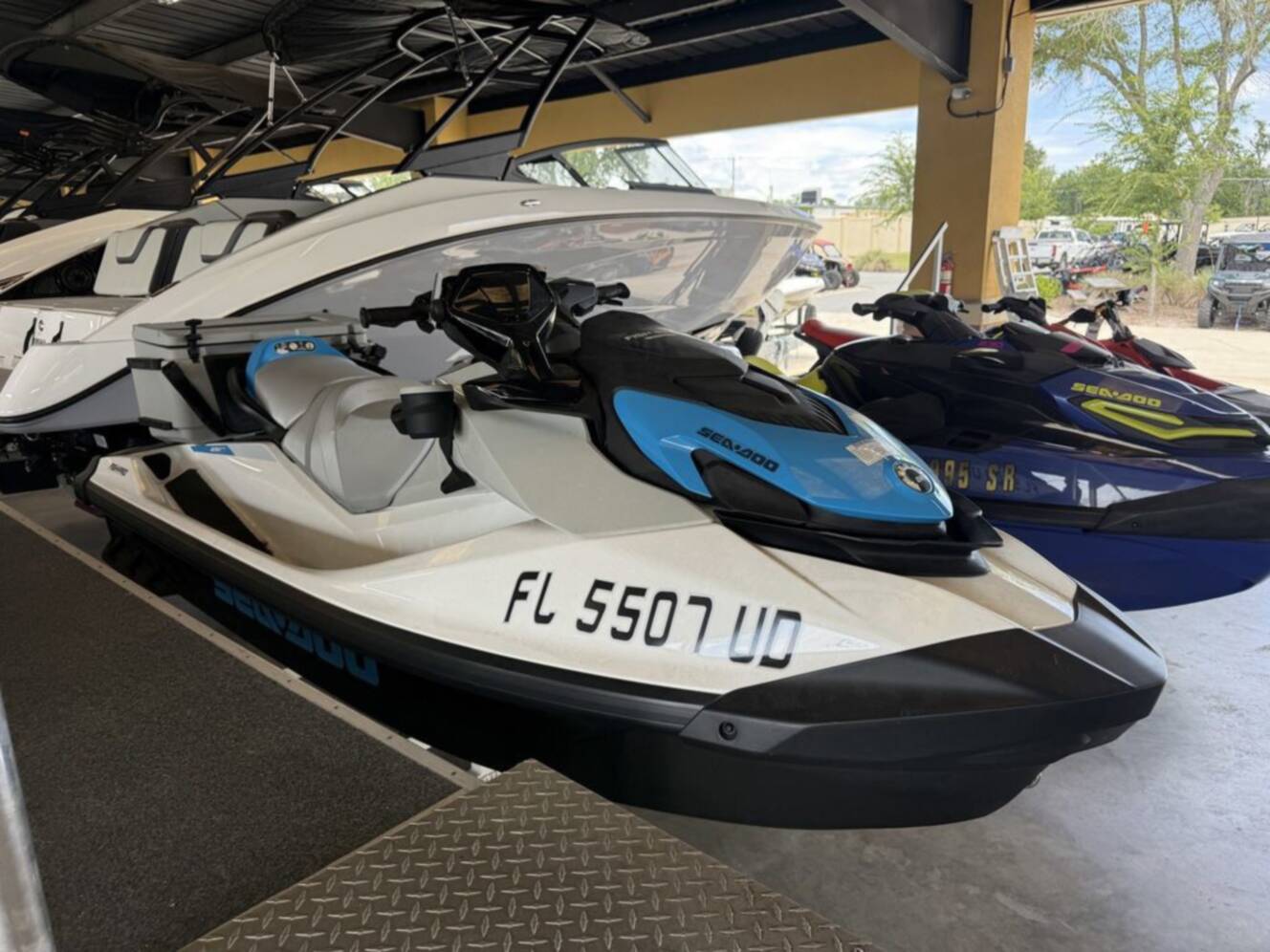 A photo of this 2025 Sea-Doo FISH PRO Scout 130