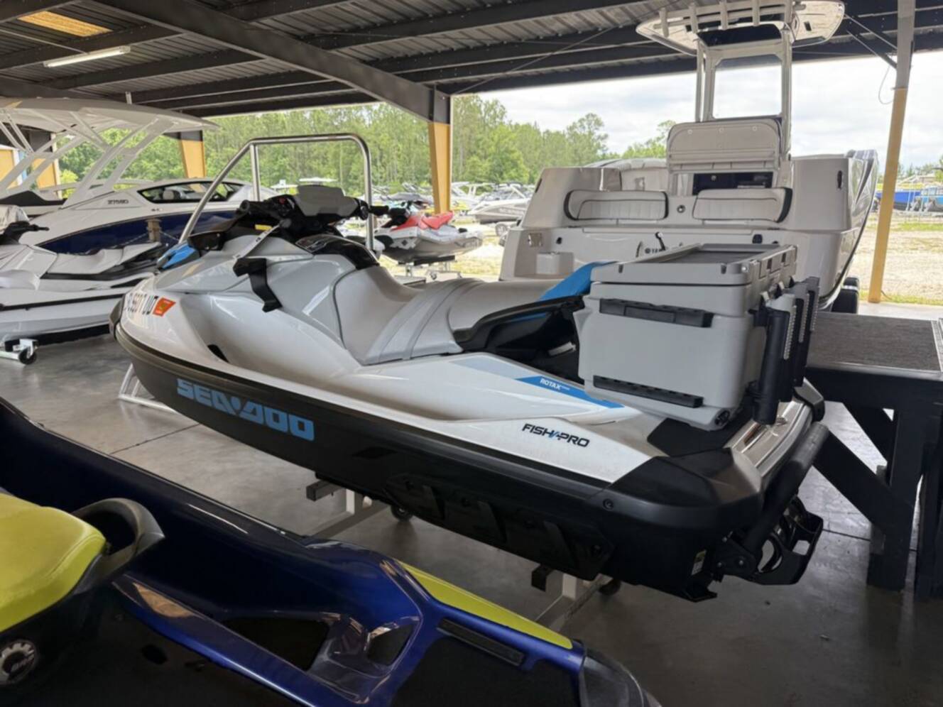 A photo of this 2025 Sea-Doo FISH PRO Scout 130