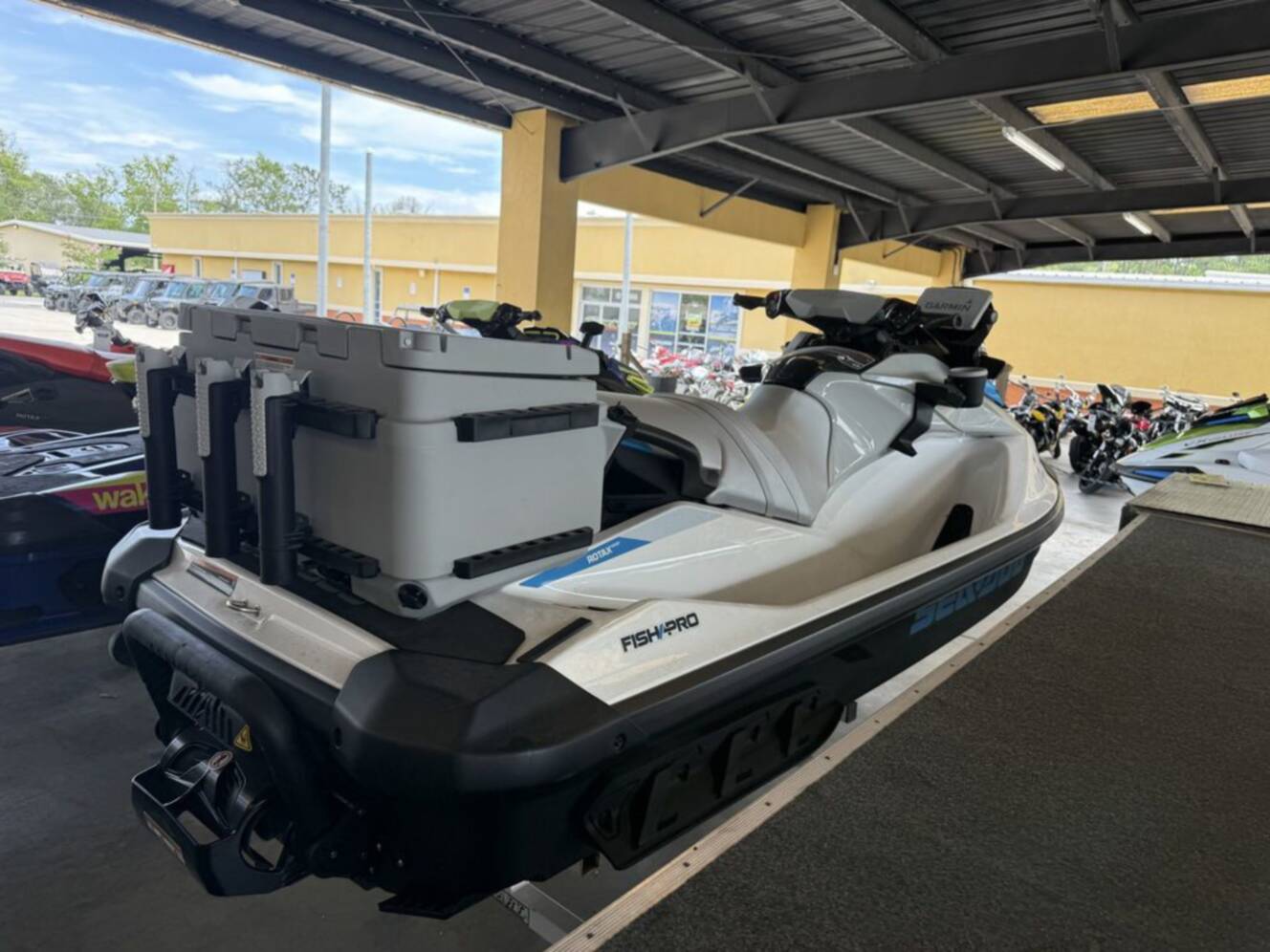 A photo of this 2025 Sea-Doo FISH PRO Scout 130
