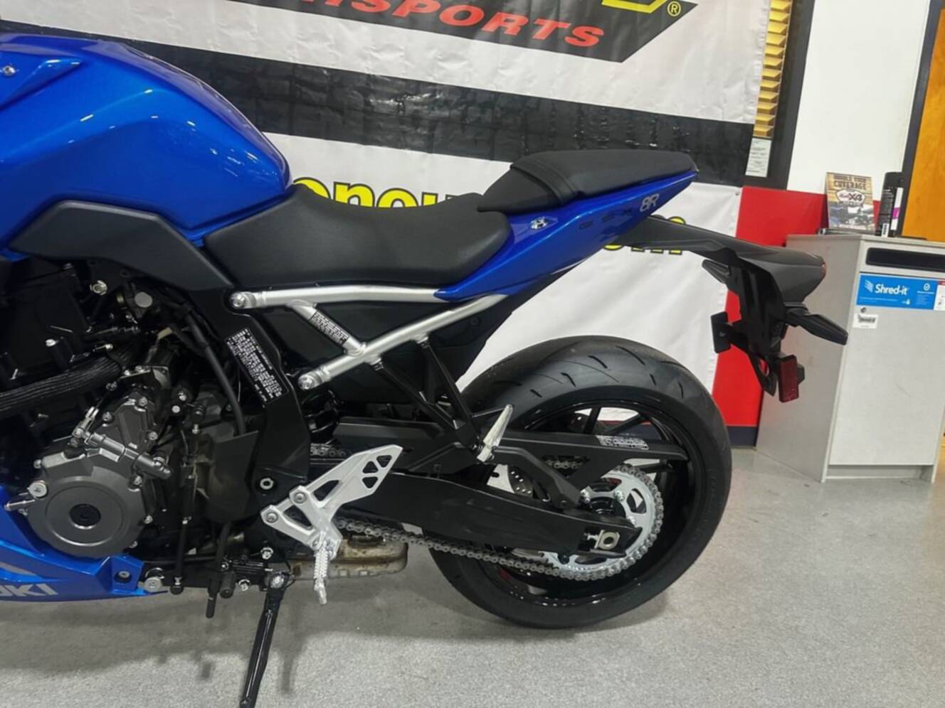 A photo of this 2026 Suzuki GSX 8R