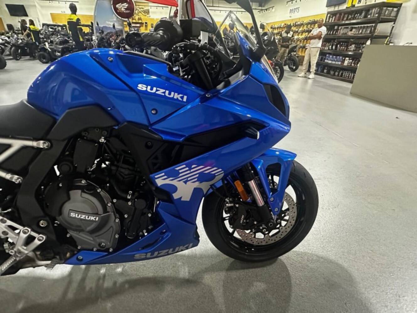 A photo of this 2026 Suzuki GSX 8R