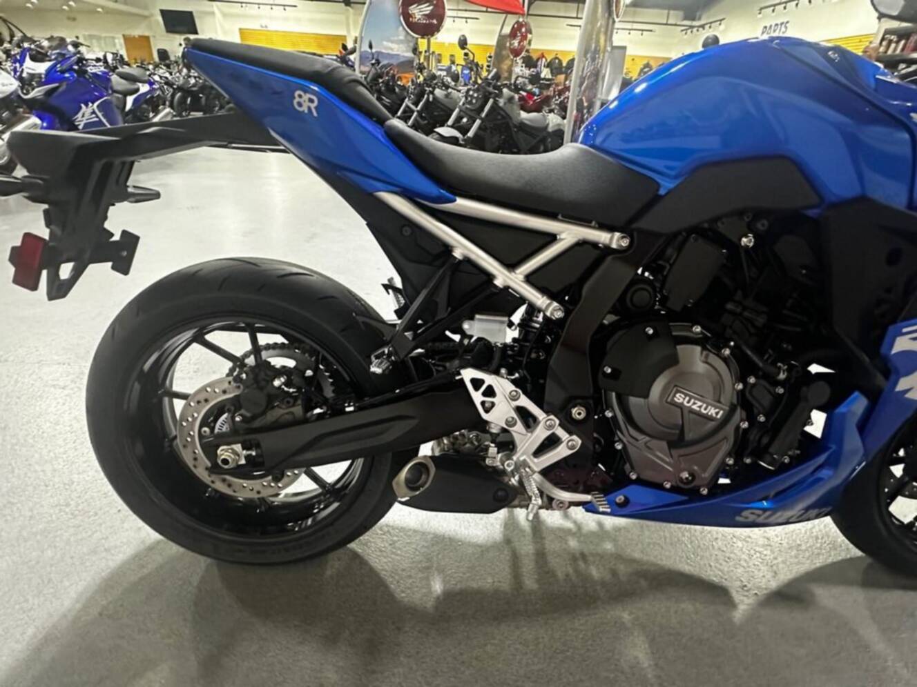 A photo of this 2026 Suzuki GSX 8R