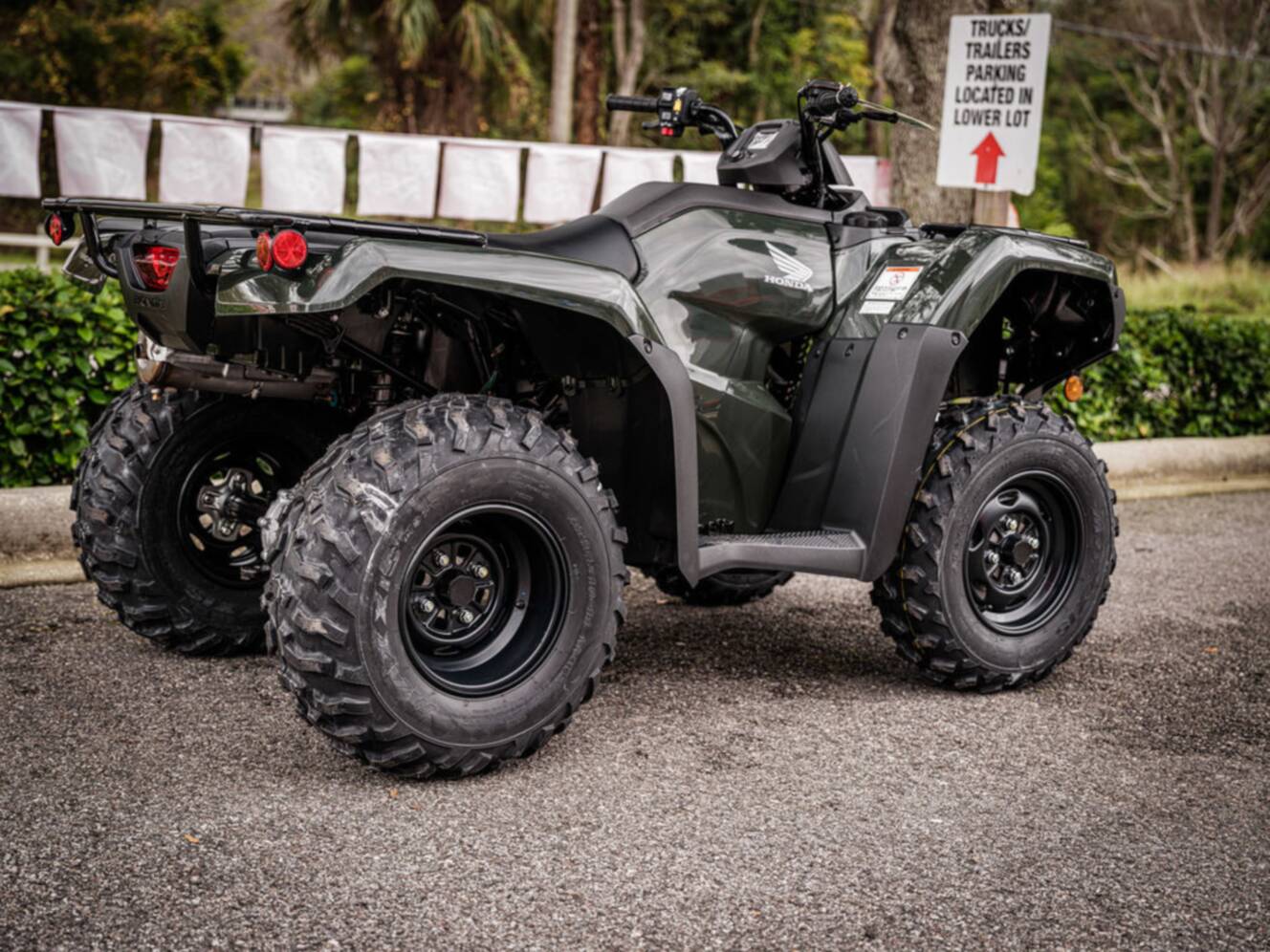 A photo of this 2026 Honda® FourTrax Rancher 4x4 Automatic DCT IRS EPS