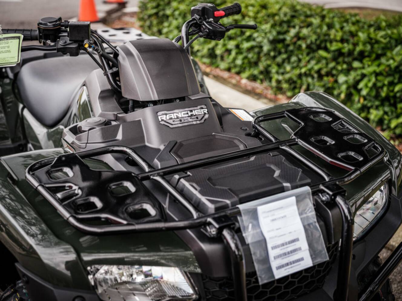 A photo of this 2026 Honda® FourTrax Rancher 4x4 Automatic DCT IRS EPS