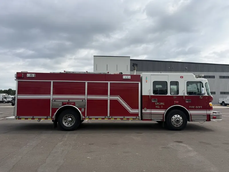 2007 SPARTAN ROSENBAUER PUMPER FIRE TRUCK