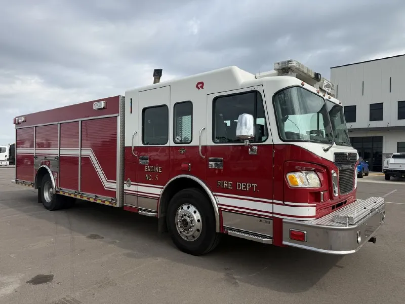 2007 SPARTAN ROSENBAUER PUMPER FIRE TRUCK