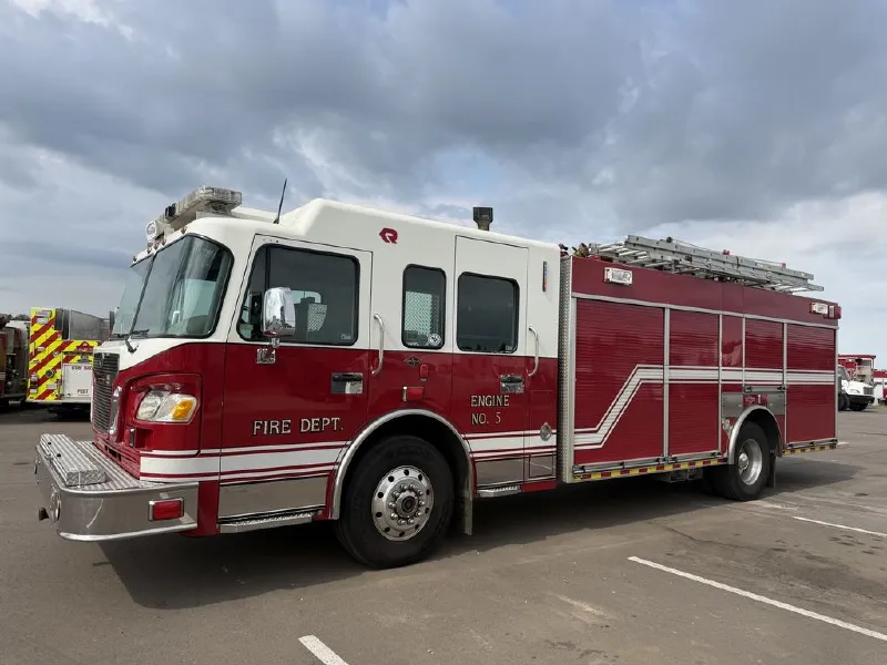 2007 SPARTAN ROSENBAUER PUMPER FIRE TRUCK