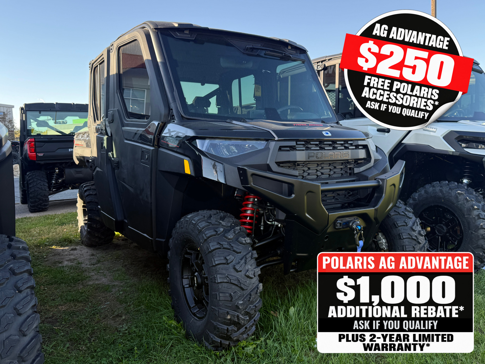 2027 Polaris Ranger Crew XP 1000 NorthStar Trail Boss Edition NORTHSTAR EDITION in red wing MN