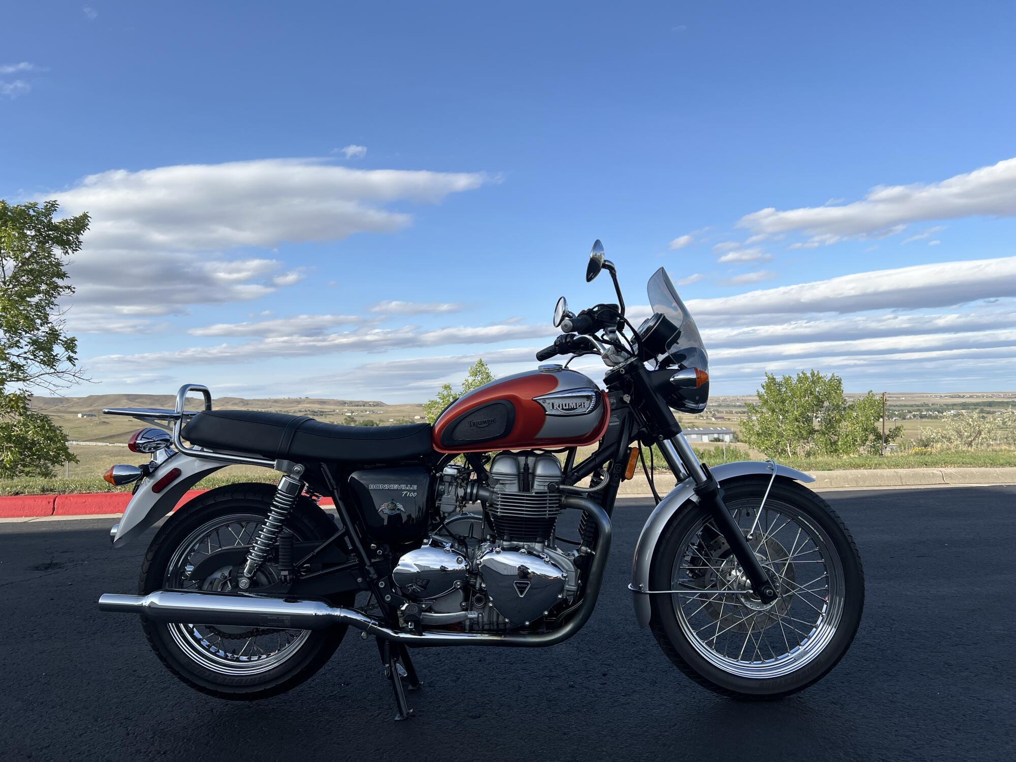2003 Triumph Bonneville T100 BASE in rapid city SD