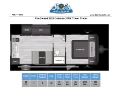 2025 Coleman Coleman 21RX
