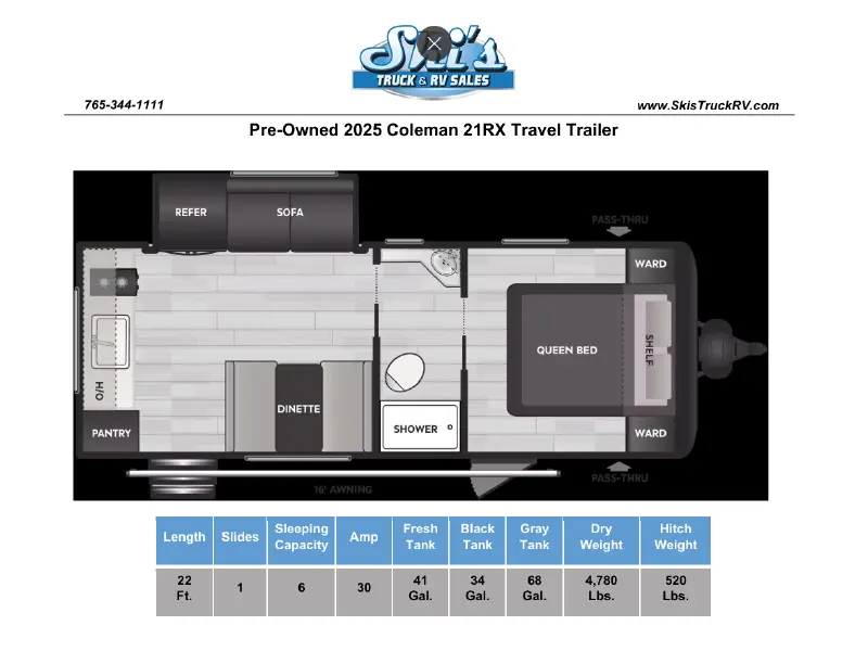 2025 Coleman Coleman 21RX