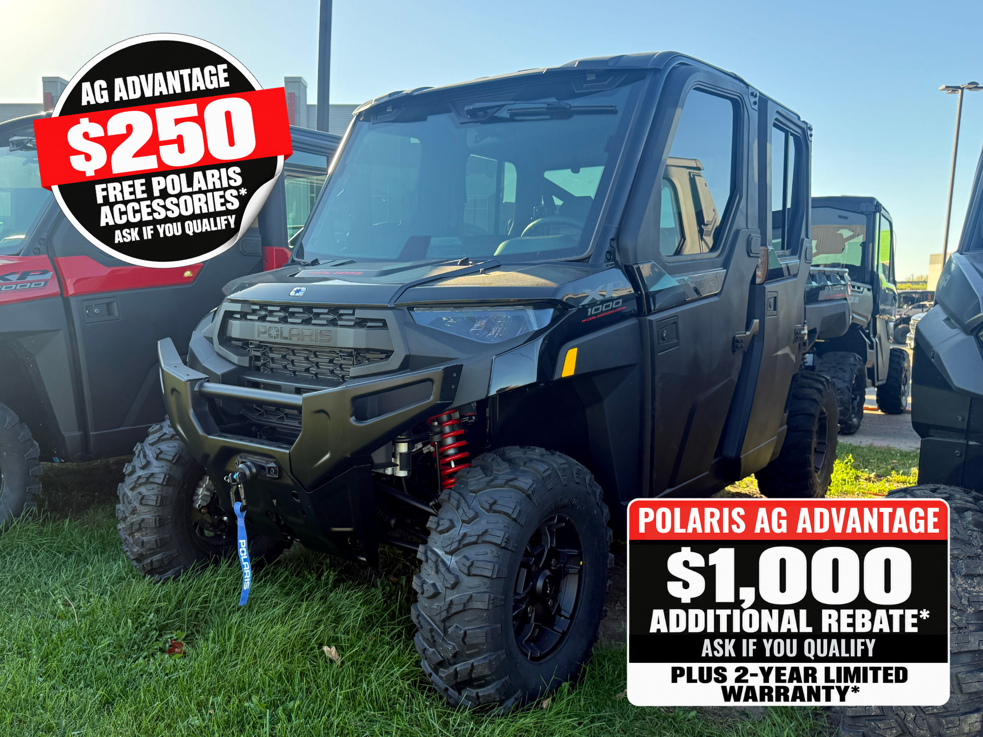 2027 Polaris Ranger Crew XP 1000 NorthStar Trail Boss Edition NORTHSTAR EDITION in red wing MN
