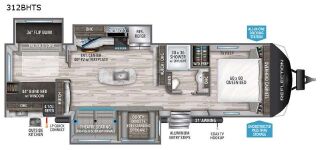 2021 GRAND DESIGN REFLECTION 312BHTS