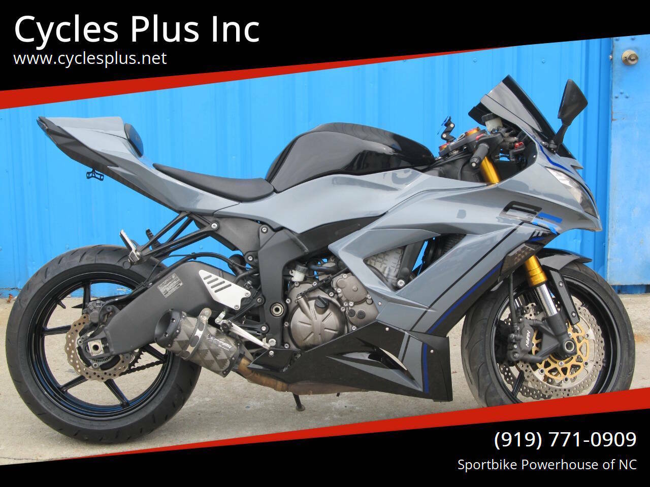 2013 Kawasaki ZX-6R 636 Sportbike motorcycle