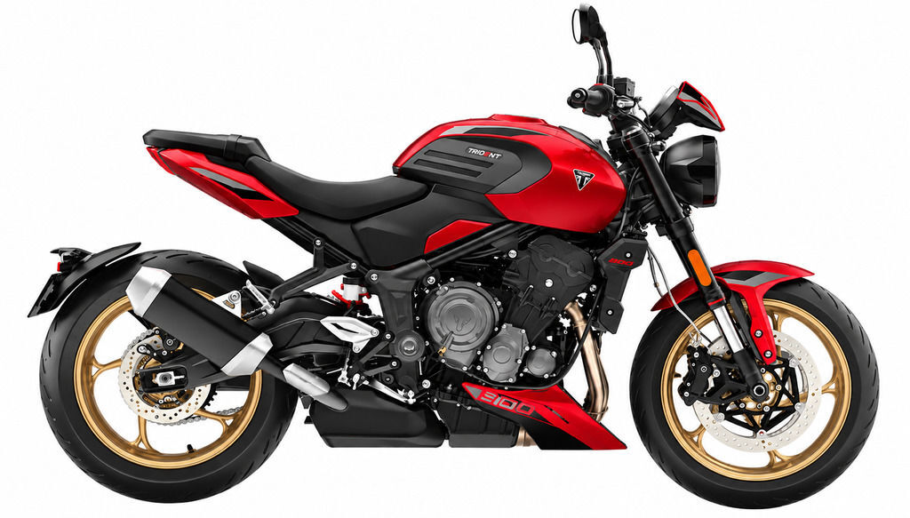 2027 Triumph Trident 800 Carnival Red 800 in Pompano Beach, FL