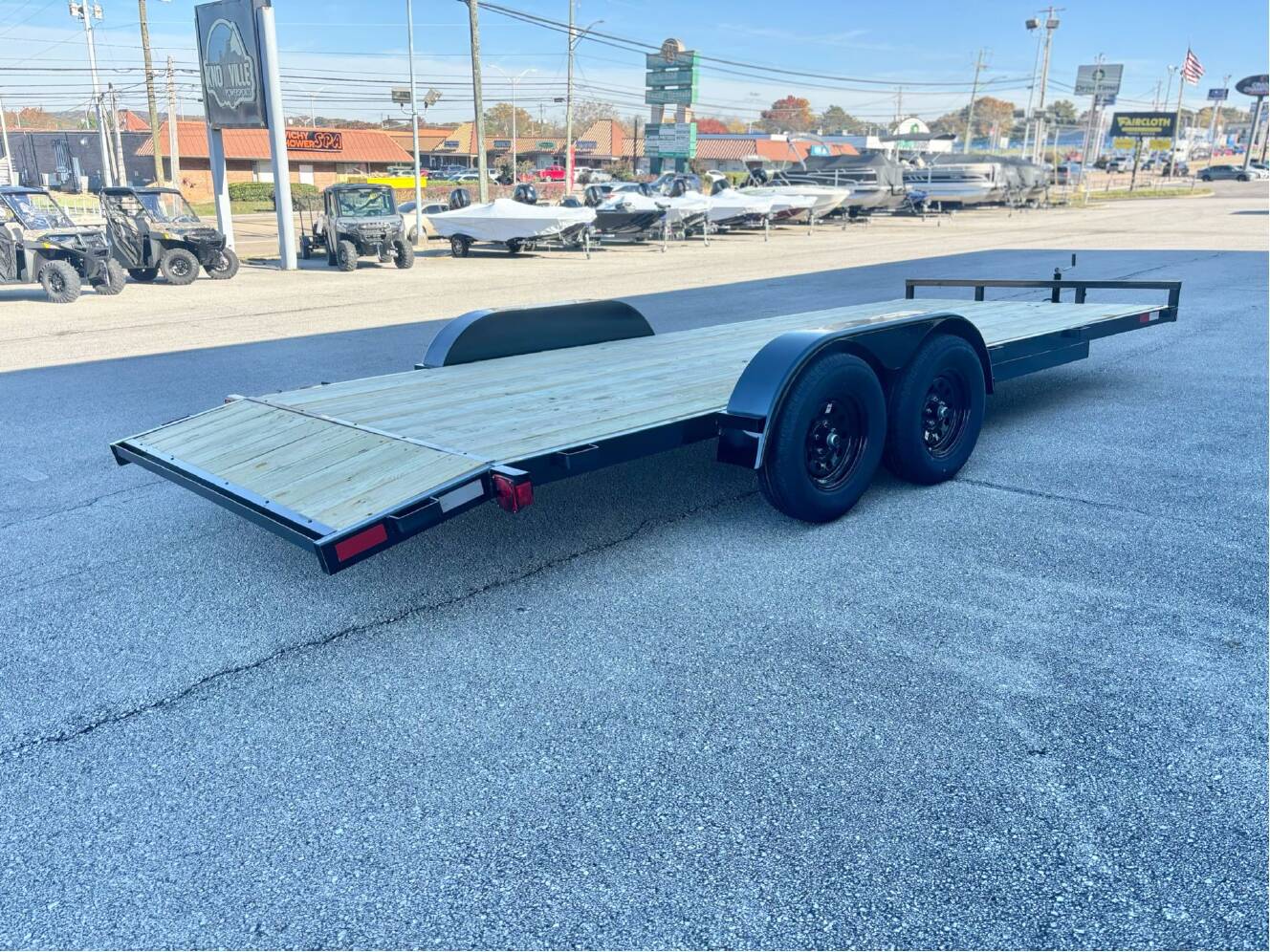 A photo of this 2026 Grey States 7x20 CAR HAULER