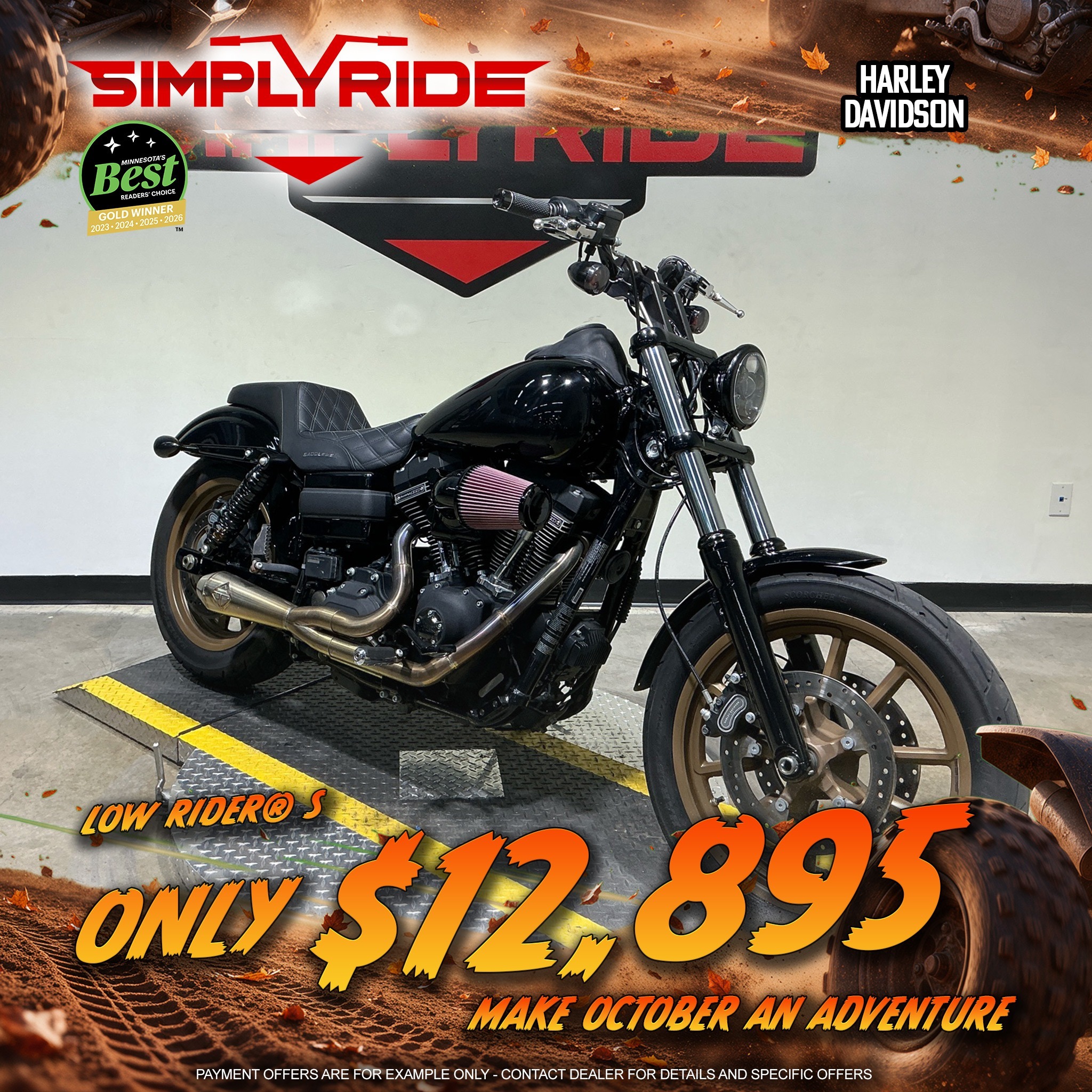 2016 Harley-Davidson Low Rider® S Cruiser motorcycle