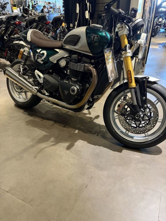 2027 Triumph Speed Twin 1200 Cafe Racer Edition Aluminium Silver / C BASE in Bristol, VA