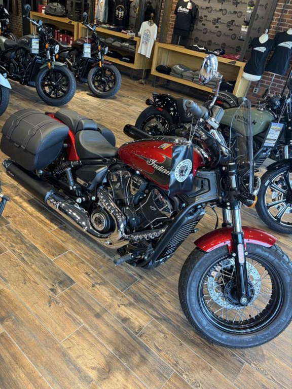 2026 Indian Super Scout Sunset Red Metallic BASE in Bristol, VA