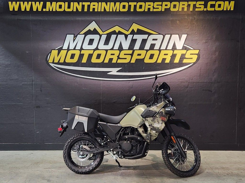 2026 Kawasaki KLR650 Adventure ABS Cypher Camo Beige 650 ADVENTURE ABS in Chattanooga, TN