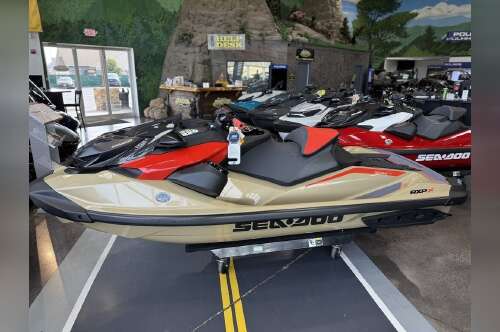 2025 Sea-Doo RXP-X 325 Tech, BRP Premium A, Ibr Metallic Tan / La in lithia springs GA