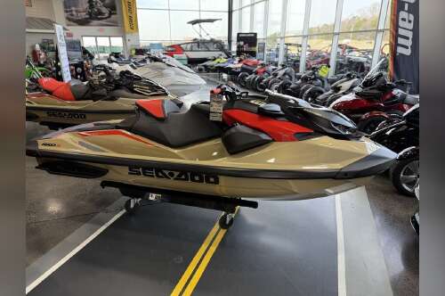 2025 Sea-Doo RXP-X 325 Tech, BRP Premium A, Ibr Metallic Tan / La in lithia springs GA