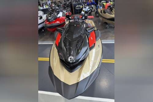 2025 Sea-Doo RXP-X 325 Tech, BRP Premium A, Ibr Metallic Tan / La in lithia springs GA
