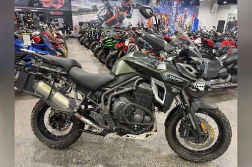 2017 Triumph Tiger Explorer XCA Matt Khaki Green in roswell GA