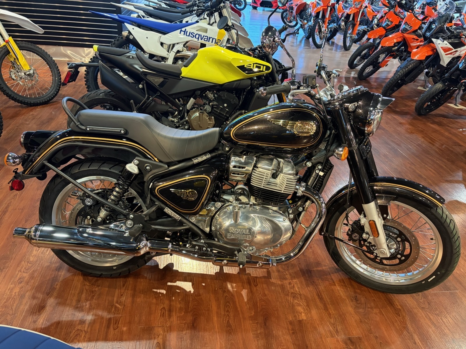 2027 Royal Enfield BULLET 650 CANNON BLACK 650 in Walton, KY