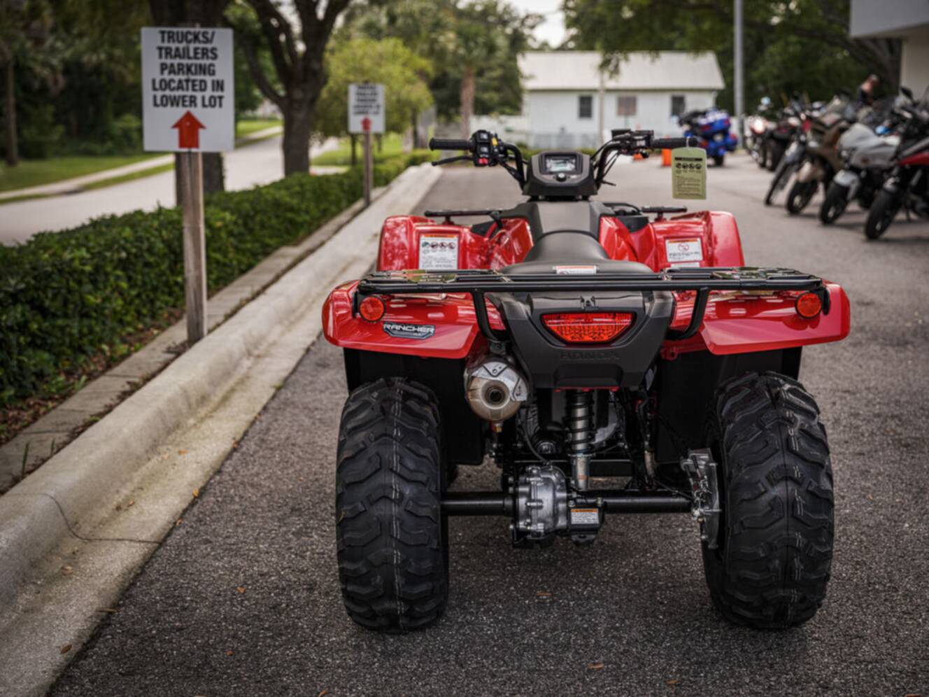 A photo of this 2026 Honda® FourTrax Rancher 4x4 Automatic DCT EPS