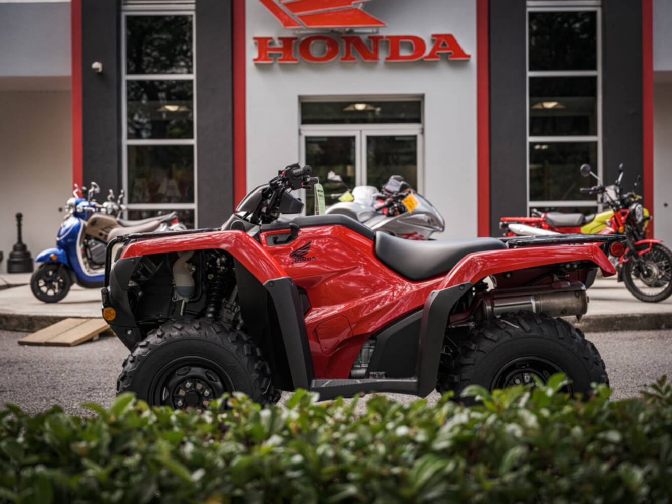 A photo of this 2026 Honda® FourTrax Rancher 4x4 Automatic DCT EPS