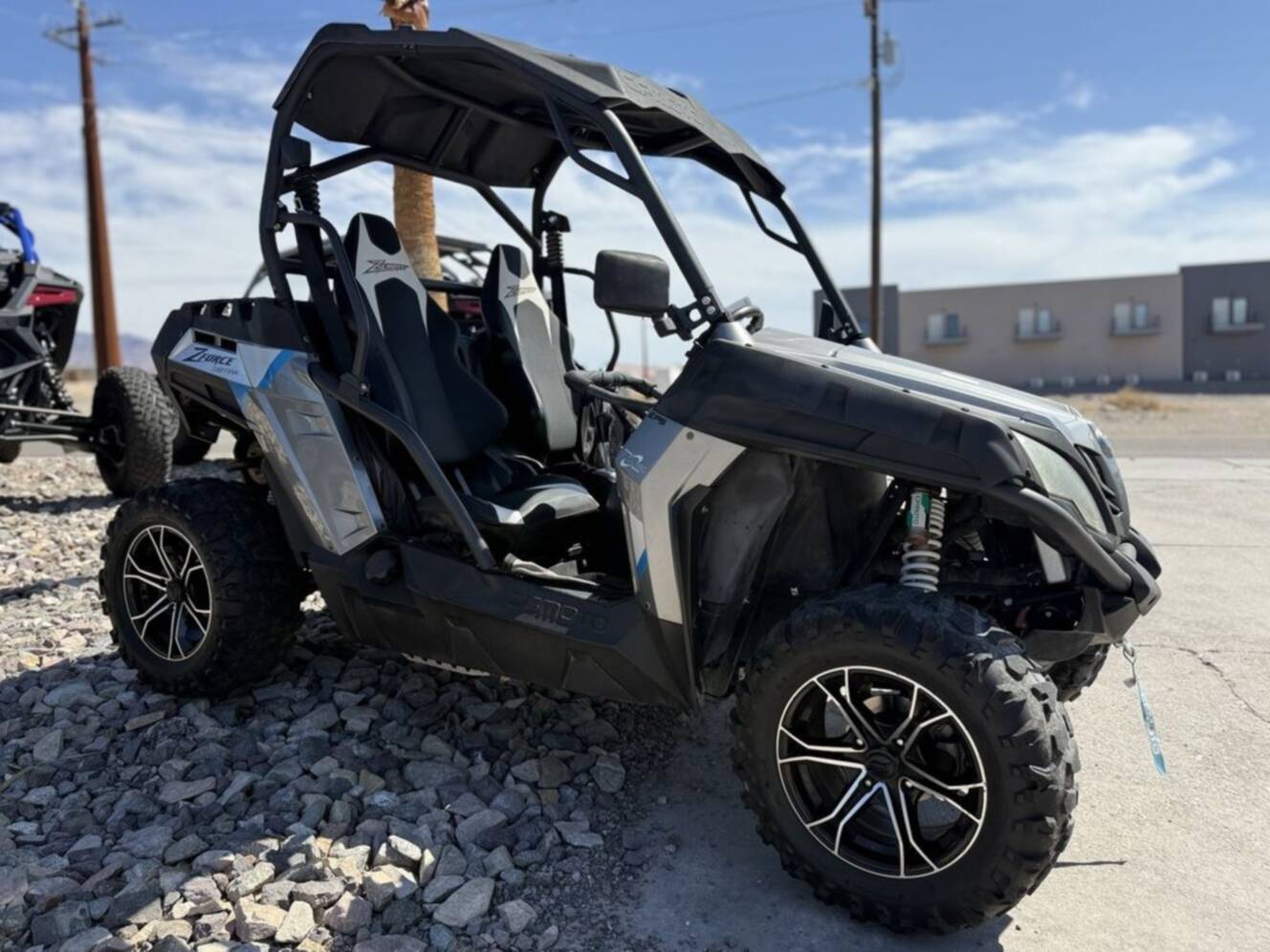 A photo of this 2022 CFMOTO ZFORCE 500 Trail