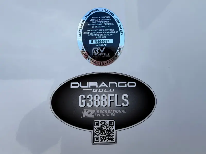2026 KZ RV Durango Gold G388FLS