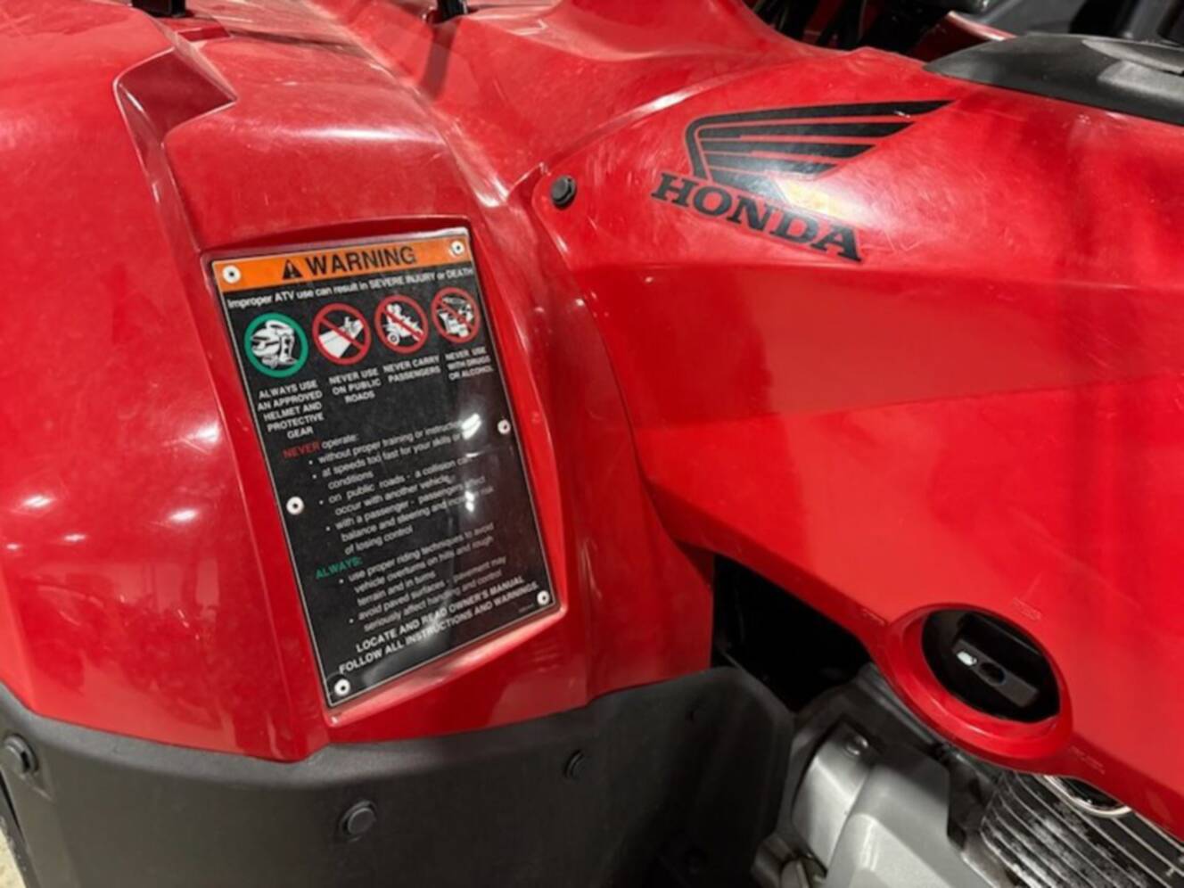 A photo of this 2025 Honda  FourTrax Recon ES