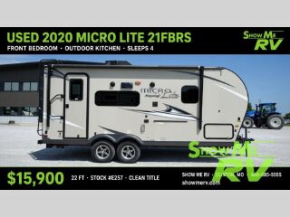 2020 FOREST RIVER FLAGSTAFF MICRO LITE 21FBRS