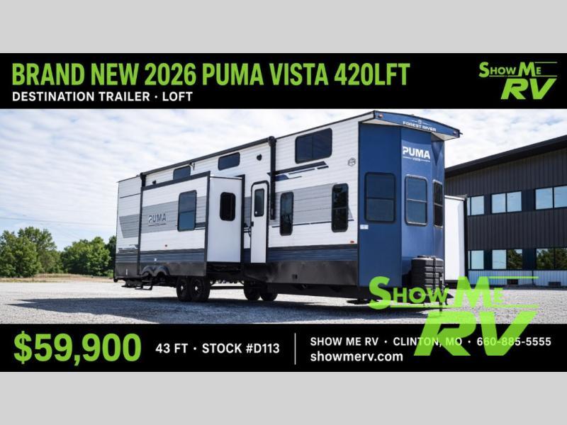 2026 Forest River Rv Puma Vista 420LFT in clinton MO